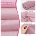 thumbnail image 3 of Polyester Spandex Stretch Fabric for DIY Christmas Crafting and Clothing Deep Pink 200x150x0.04cm, 3 of 9