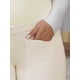 thumbnail image 5 of Pantalones de trabajo de maternidad Inspire Chic para mujeres, elásticos sobre el vientre, formales, con bolsillos, talla XL, color beige, 5 of 6