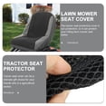 thumbnail image 2 of OULII Black Lawn Mower Seat Cover Durable Weatherproof Mesh and Oxford Fabric Protector, 2 of 6
