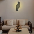 thumbnail image 4 of Light Sconce Lighting Fixtures Wall Mounted Energy-Saving Aluminum Alloy Modern Corridor Garden Porch Decoration , Black, 4 of 7