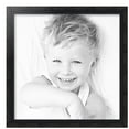 thumbnail image 2 of ArtToFrames 20" x 20" Distressed Black Picture Frame, 20x20 inch Black Wood Poster Frame (WOM-4592), 2 Pack, 2 of 7