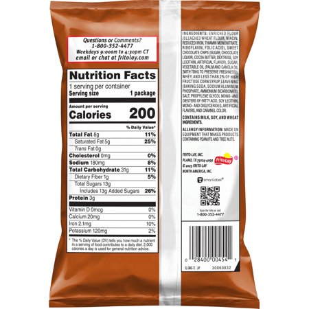 GRANDMA’S GRANDMA’S MINI COOKIES, CHOCOLATE CHIP COOKIES, 1.55OZ BAG, (SINGLE PACK) (PACKAGING MAY VARY)​  ​