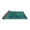 thumbnail image 2 of Ahgly Company Indoor Rectangle Oriental Turquoise Blue Industrial Area Rugs, 3' x 5', 2 of 4