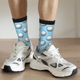 thumbnail image 6 of Cauagu Golf Balls 1 Print Crew Socks for Women and Men,Adult Athletic Running Socks 1-Pair Sports Socks Work Gear Socks with Moisture Wicking, 6 of 6