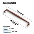 thumbnail image 3 of Goo-Ki 7.6" Hole Center Antique Copper Kitchen Cabinet Handles, Closet Classic Zinc Alloy Drawer Cabinet Pulls Dresser Hardware for Bedroom, 6 Pack, 3 of 9