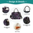 thumbnail image 3 of FORMRS Insulated Lunch Bag Unisex Large Capacity with Shoulder Strap, Roses and Pearls, 3 of 6