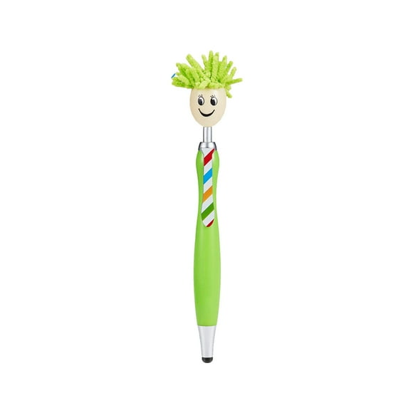 Stylos Amusants 1 ml Stylo Poupée Duveteux Écran Tactile Stylo à Bille Remplaçable Stylo Premium, Luxe Durable Professionnel Pen Smooth Writing, Accessoires de Bureau de Bureau Beaux Stylos pour Écrire Excellent Cadeau pour Hommes