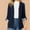 Navy, variant on hoksml Blazer Jackets for Women Casual Solid Long Sleeve Womens Blazer Coat Cardigan Suit Long Sleeve Jacket Tops on Clearance
