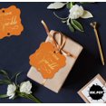 thumbnail image 6 of Inkdotpot Real Gold Foil Let Love Sparkle Wedding Tags Favor Bracket Shape Hang Pack Of 50 Paper Tags, 6 of 7