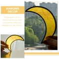 thumbnail image 2 of 2pcs Garden Stained Acrylic Window Suncatcher Hanging Moon Design Suncatcher Hanging Ornament, 2 of 6
