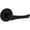 Matte Black, variant on Kwikset Sl7000gv Safe Lock By Kwikset Grapevine Reversible Non-Turning One-Sided Dummy