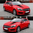 thumbnail image 3 of 5 Pieces Vinyl Car Side Sticker Auto Body Racing Sports Decals Universal Car Truck DIY Decal Stripe Vinyl Stickers Decoration, 3 of 5