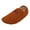 Brown, variant on Fuzzy House Slippers for Women Men Indoor Closed Back Cozy Furry Lining Barefoot Slipper Socks for Yoga