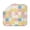 Pioneer Flower Floral-2, variant on Pioneer Flower Floral Print Pattern Kitchen Dish Drying Mat 1 Pack, Ultra Absorbent Microfiber Drainer Mat, 16"x18"