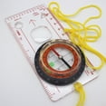 thumbnail image 1 of Map Ruler Plastic Portable Multiple Scales Accurate Orienteering Compass for Outdoor,, 1 of 5