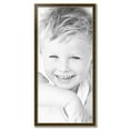 thumbnail image 2 of ArtToFrames 22" x 46" Black Panel With Gold Lip Picture Frame, 22x46 inch Multi Wood Poster Frame (WOM-5092),  Pack, 2 of 7