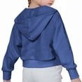 thumbnail image 4 of 4-12 Years Toddler Boys Girls Cute Coat Sweatshirt Zip Up Cropped Hoodies Long Sleeve Casual Sweatshirts Jacket With Pockets, 4 of 9