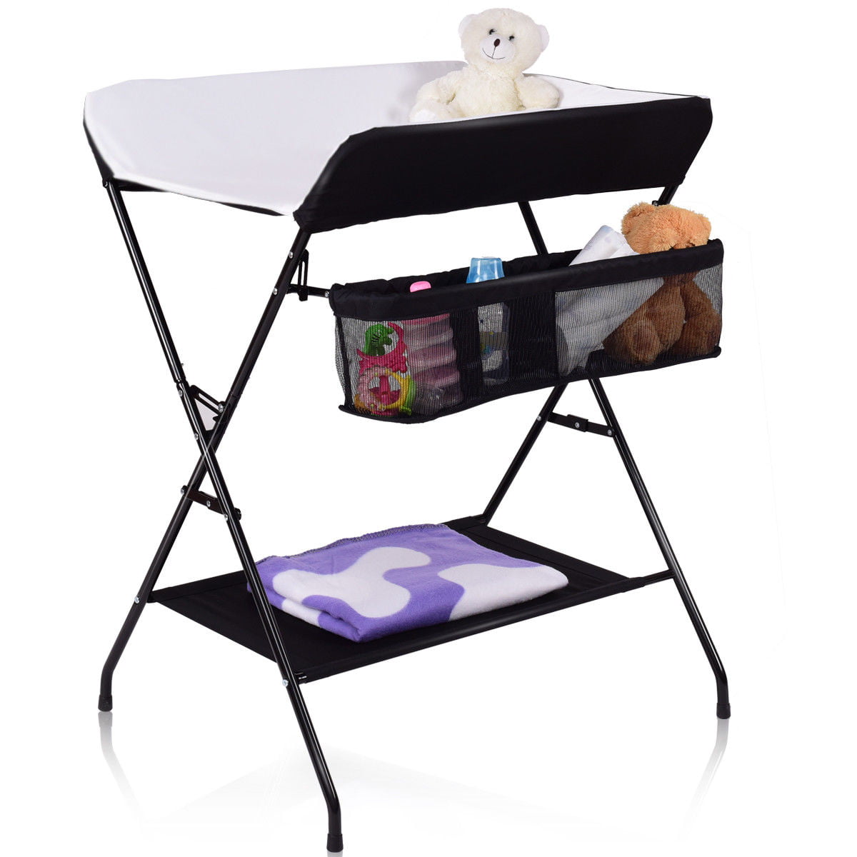 foldable changing station