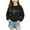Black, variant on Annhoo Kids Valentines Sweatshirts Long Sleeve Crewneck Print Graphic Spring Tops Cute Fashion Clothes