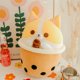 thumbnail image 1 of Creative Milk Tea Pillow Pig Dog Cat Plush Toy Bed Pillow Leisure Pillow Home Decoration Birthday Gift for Girls and ChildrenMilk tea dog40CM Deng Xun unisex, 1 of 2