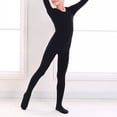 thumbnail image 3 of Lullu Girls Ballet Dance Practice Seamless Stretch Long Sleeve Top Leggings Outfits, 3 of 3