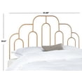 thumbnail image 4 of SAFAVIEH Paloma Metal Retro Geometric Headboard, Queen, Gold, 4 of 5