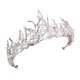 thumbnail image 5 of Accesorios para el cabello con tiara y corona, diademas para novia, boda, tiara para graduación Estilo C, 5 of 9