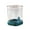 #02 Blue【1x Slicing Cup】, variant on SouMaox Stainless Steel Slicing Cup, Fruit Cutter, Vegetable Slicer, Quick Dicing Prep for Kitchen Salad Making