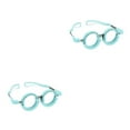 thumbnail image 1 of maskred Adult Optical Trial Lens Frame Eyeglasses Optometry Optician Tool Optic Blue 54mm 2Set, 1 of 6