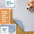 thumbnail image 2 of Improvia Washable Pet Pads for Dogs, Waterproof Reusable, 36" x 41" (2 Pack), 2 of 6