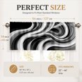 thumbnail image 4 of AshasdS Abstract Wave Pattern Window Valance Modern Curtain Valance Decorative Window Treatment Contemporary Home Decor, 4 of 5