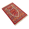 thumbnail image 1 of Premium Chenille Tassel Pilgrimage Blanket - Comfortable, Cozy, Versatile Usage, With Carrying Bag, For Meditation, 1 of 8