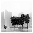 thumbnail image 1 of Great BIG Canvas | Rolled Nina Papiorek Poster Print entitled Singapore Umbrella, 1 of 4