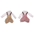 thumbnail image 1 of s Lovely Fashion White Shirt \u0026 Suspender Outfit '' Dolls Clothes Dress Up Accesorios Toy CUTICAT Ropa de muñeca, 1 of 8