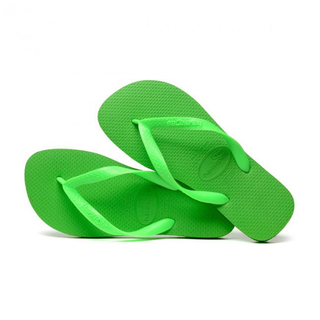 Havaianas - Havaianas Unisex Top Flip Flop Neon Green Sandals 4-5M/5-6 ...