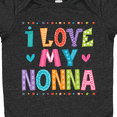 thumbnail image 4 of Inktastic I Love My Nonna Baby Clothes Girls Baby Bodysuit, 4 of 5