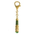 thumbnail image 1 of Feng Shui Green Tara Mantra Wand Keychain Amulet, 1 of 1