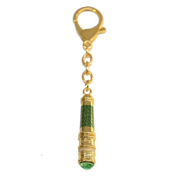 Feng Shui Green Tara Mantra Wand Keychain Amulet