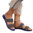 thumbnail image 7 of Plus Size Wide Width Pointed Toe Women's Casual & Dress Shoes Comfortable Office Work Daily Wear Spring Summer Blue 8.5, 7 of 7