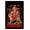 Black, variant on IBA Indianbeautifulart Goddess Durga Picture Frame Religious Poster Black Wall Frame Deity Photo Frame Wall Decor For Home/ Office/ Temple-6 x 8 Inches