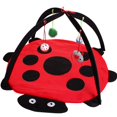 thumbnail image 4 of 1Pc Exercise Center Cat Playing Mat With Hanging Small Toys, 4 of 6