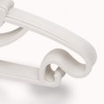 thumbnail image 3 of CUITING 10 Pack Colour Plastic Baby Hangers  Extendable Hangers  Children Coat Hangers with Stackable Hooks  Non-Slip Toddler Hangers for Kids Children Clothes Dresses (White), 3 of 5