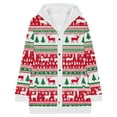 thumbnail image 4 of LOVZFMLL Cardigan pour Femmes Décontracté de Noël Imprimé Cardigan Tricoté Veste à Boutons Manteau, 4 of 6