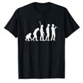 thumbnail image 1 of AALJY Flute Player Flutist I Evolution,quality polyester T-shirt, 1 of 5