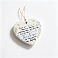 thumbnail image 2 of Heart Acrylic Ornament Keepsake Gift, Friendship Hanging Decor, Christmas Tree Birthday Thanksgiving Holiday Home Decor Pendant, Sentimental Gift For Best Friend, 2 of 7