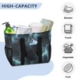 thumbnail image 3 of FORMRS Tote Bag for Women Large Capacity Canvas Travel Foldable Carry On Shopping Handbag, Lightning Pattern, 3 of 8