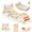 Multicolor, variant on BlueWood Pikler Triangle Set Indoor Playground Climber Lightweight Compact 3-Piece Blue
