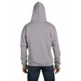 thumbnail image 5 of Men's Double Dry Action Fleece Full Zip Hood, Light Steel - XL, 5 of 10