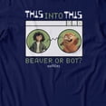 thumbnail image 3 of Disney Pixar Hoppers This Into This Beaver Men's T Shirt (Navy, S-3XL), 3 of 4