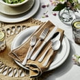 thumbnail image 3 of Henckels Alcea Flatware Set, 20-Piece, Silver, 3 of 5
